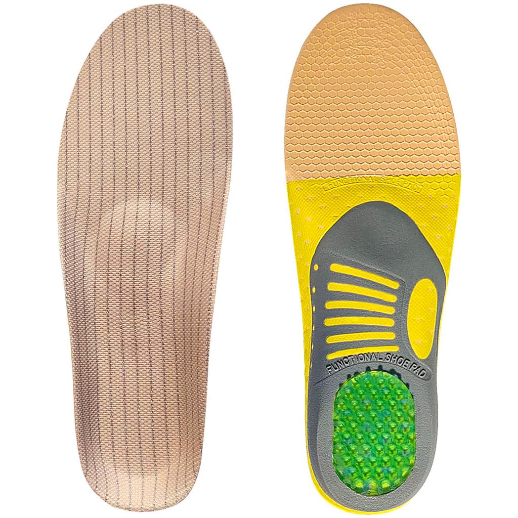Optifit Gel Shoe Insoles, Extra Comfort and Support, Comfortable Insoles Supports Heel & Arch Absorbs Foot Sweat & Moisture, Premium Hard Gel Material, Breathable Fabric Optifit Gel Shoe Insoles, Extra Comfort and Support, Comfortable Insoles Supports Heel & Arch Absorbs Foot Sweat & Moisture, Premium Hard Gel Material, Breathable Fabric